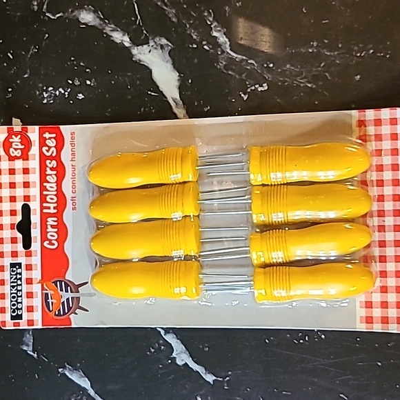 5 Pc. Bundle=Oneida  Silverware/Cutting Board/Grater/Thermometer/Corn Holders - Picture 10 of 11